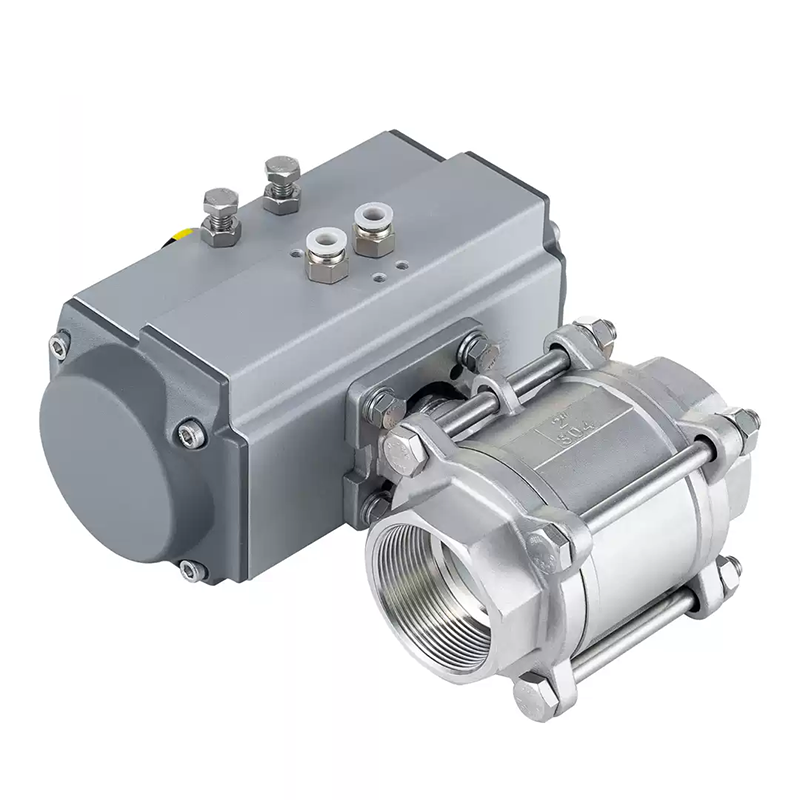 Pneumatic 3-piece Ball Valve